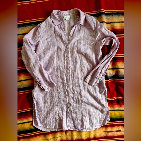 J. Jill Tops - J.JILL Love Linen tunic shirt sz. M